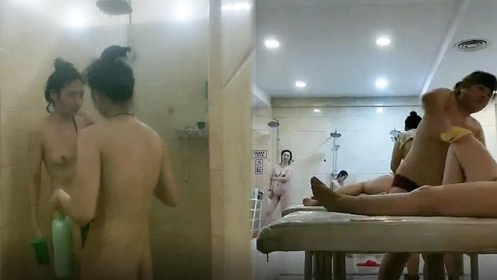 【洗浴中心偷拍】潜入洗浴中心偷拍妹子们淋浴搓澡淋浴间的妹子身材还不错︱T